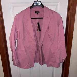 Lane Bryant Pink Blazer Jacket